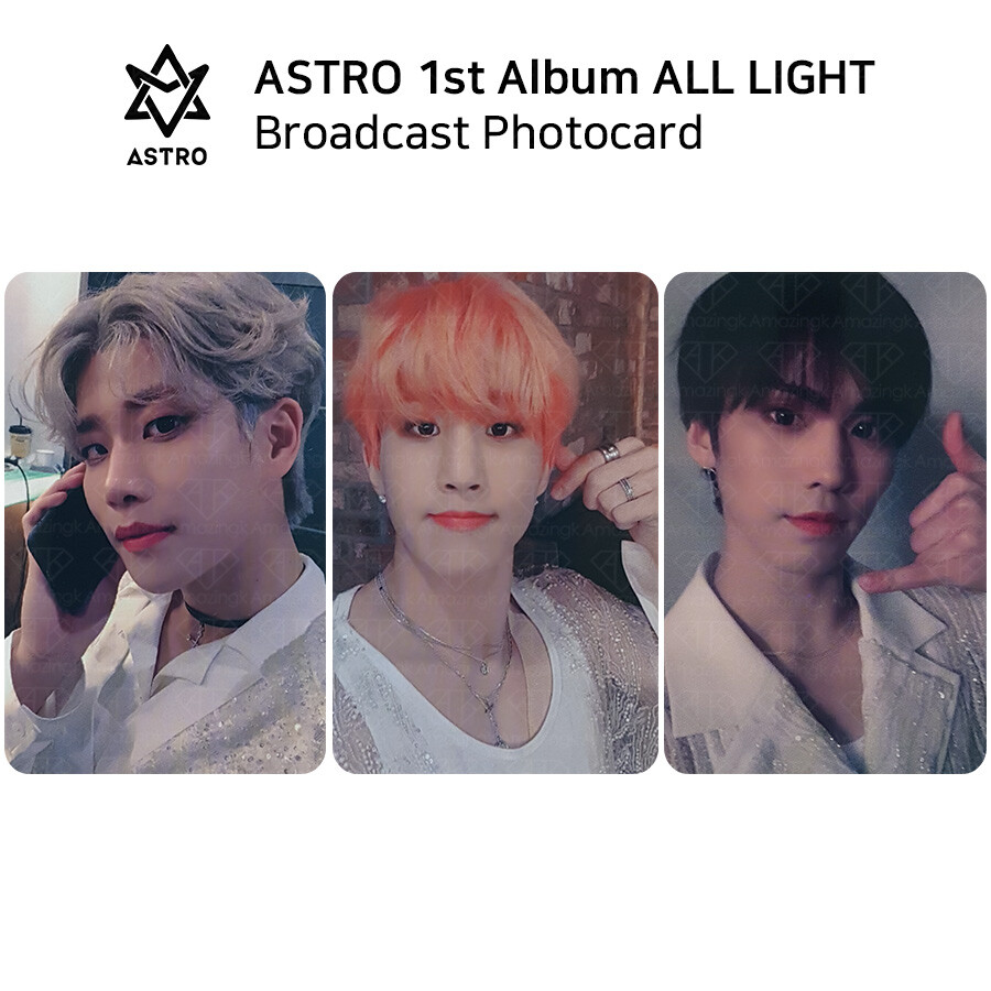 ASTRO – 1st Album All Light Broadcast Photocard