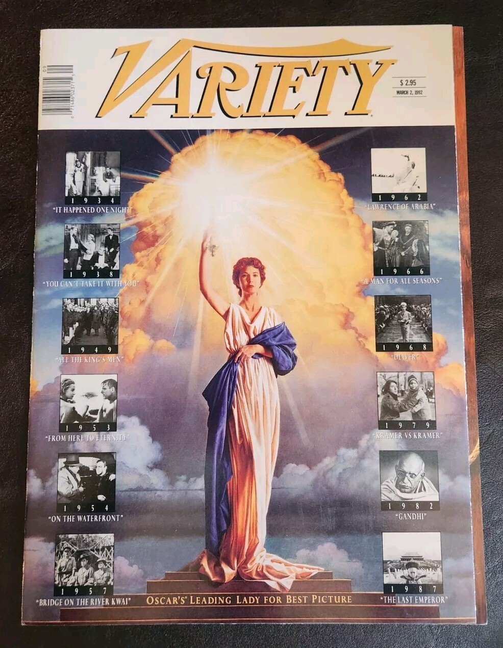 Vintage 1992 Variety/Columbia Pictures Promo Foldout, Large, 31.5×14.5″