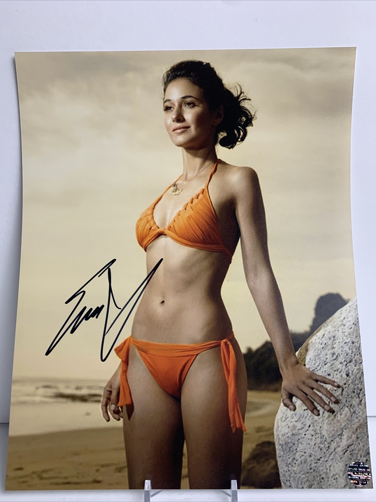 Emmanuelle Chriqui (Actress) Signed Autographed 8×10 photo – AUTO with COA