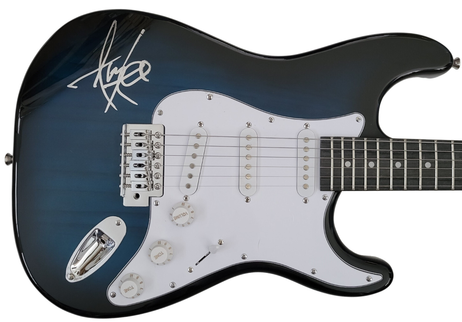 Amy Lee Evanescence signed full size electric guitar COA proof autographed