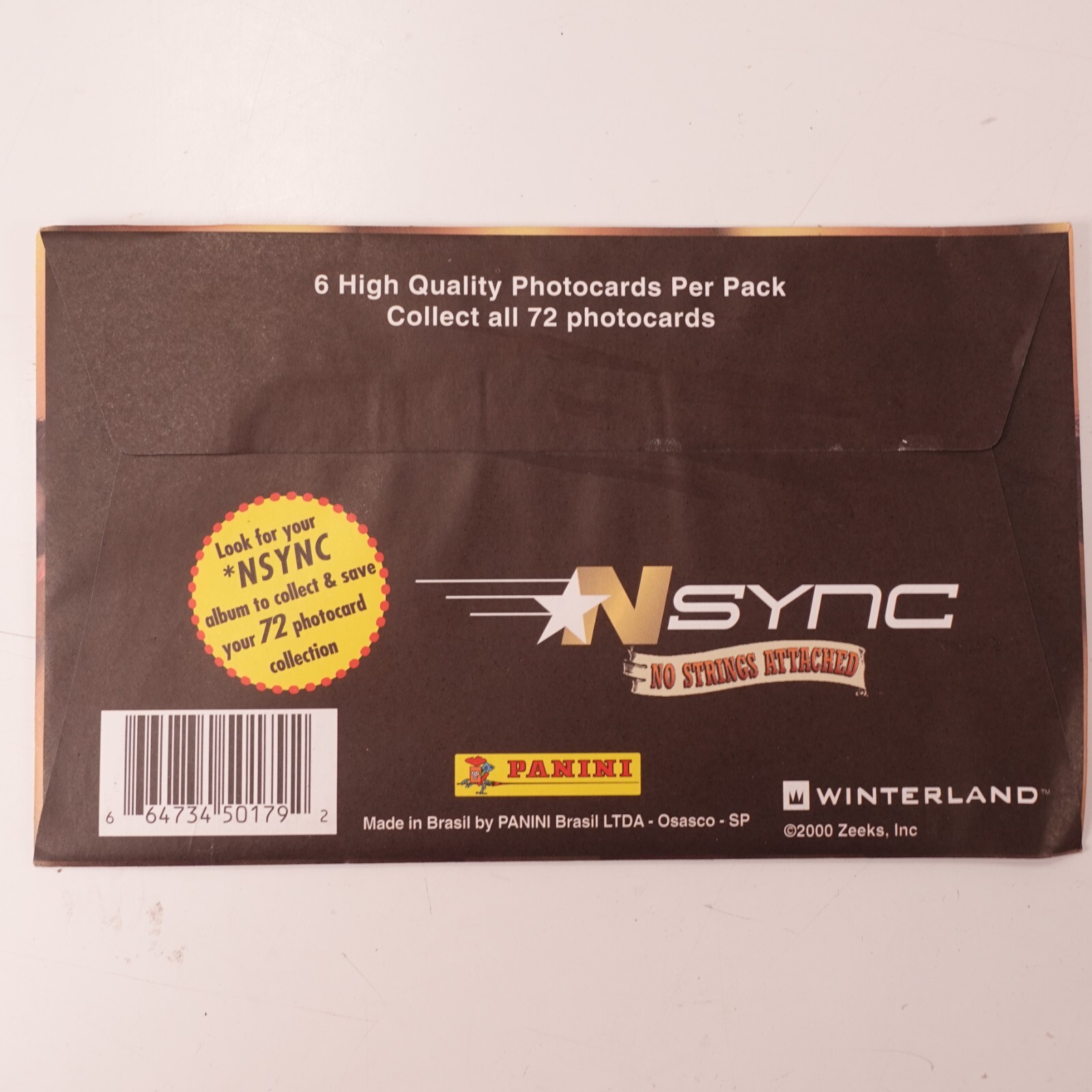 NSYNC No Strings Attached Photo Cards Pack 6 Cards Boy Band Collectible 4×6 New