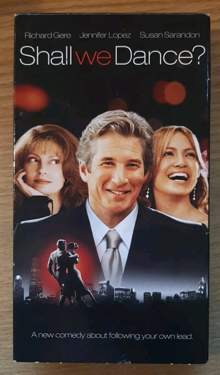 2005 SHALL WE DANCE? VHS RICHARD GERE JENNIFER LOPEZ SUSAN SARANDON MIRAMAX
