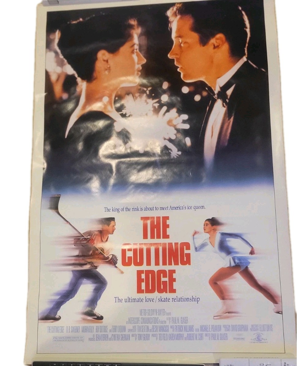 THE CUTTING EDGE 27″x41″ Original Movie Poster One Sheet D.B. Sweeney Mora Kelly
