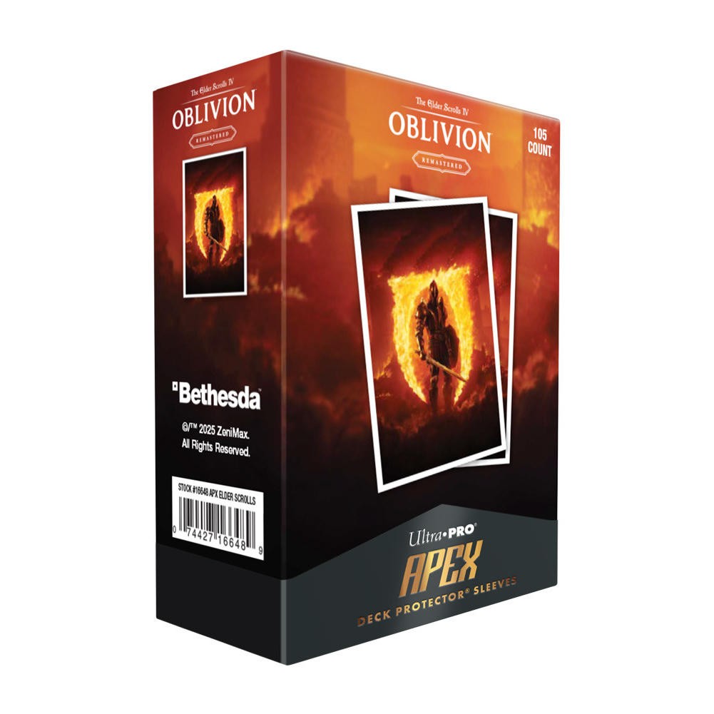 The Elder Scrolls IV: Oblivion Remastered 105ct APEX Deck Protector Sleeves