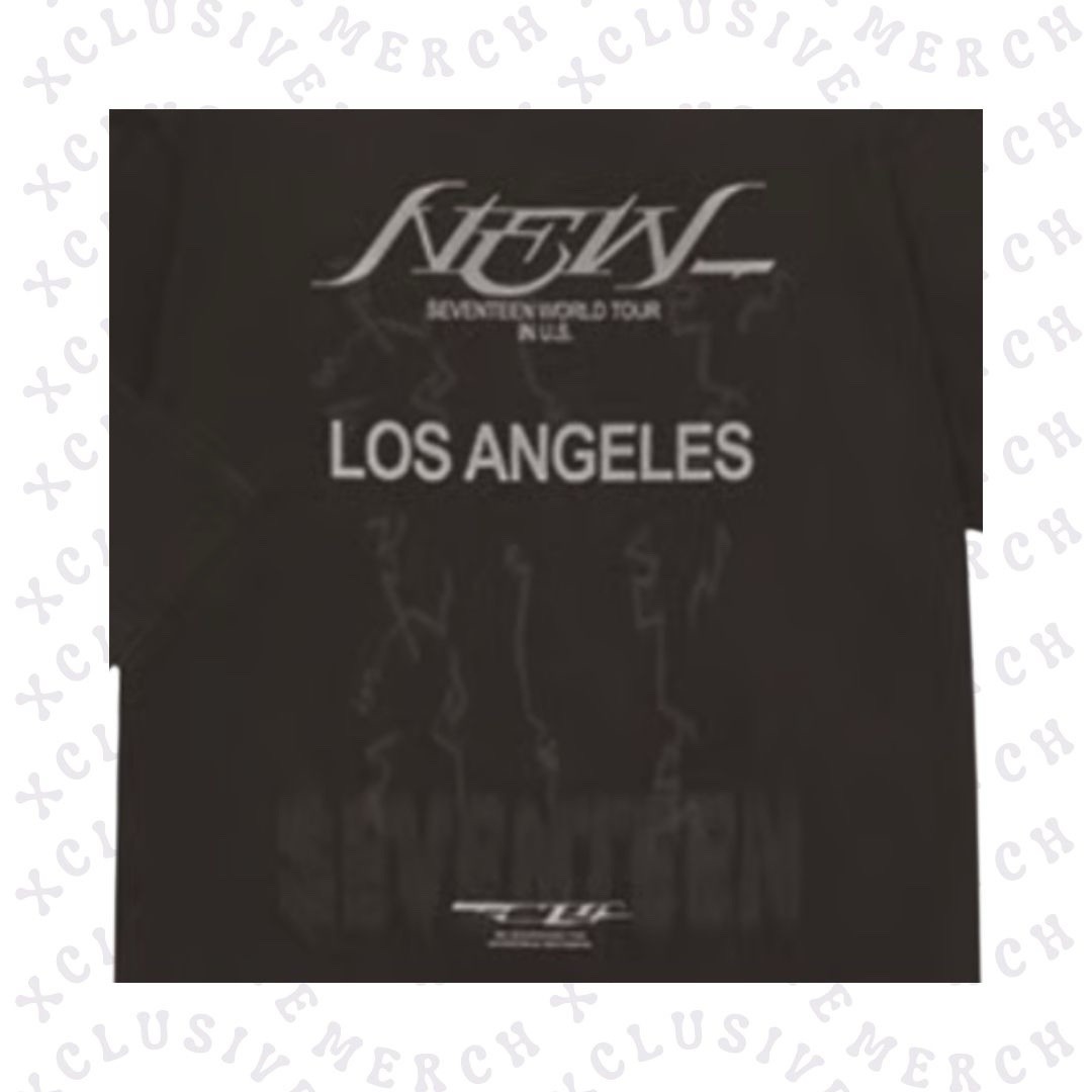 SEVENTEEN: Say The Name Tour Merch — OFFICIAL LA T Shirt – M L XL Available
