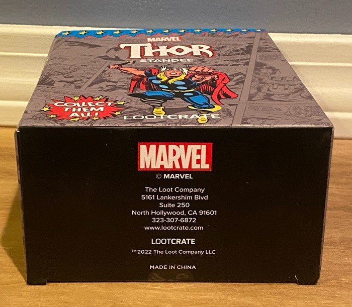 LootCrate Original Marvel Thor Standee 2022 sealed