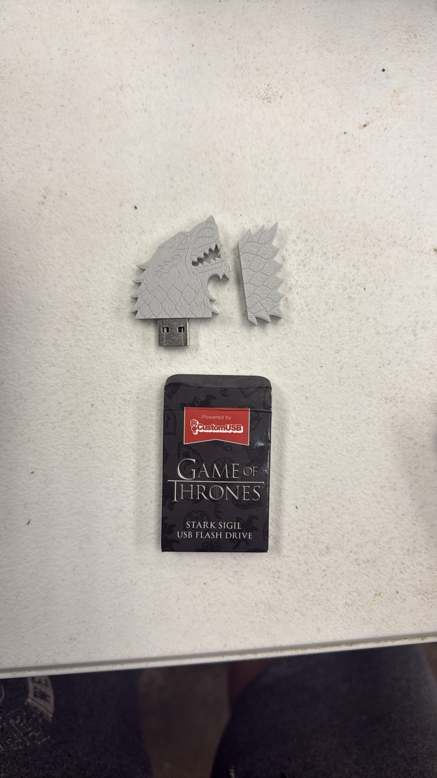 Game of Thrones Stark Direwolf USB Drive 4GB