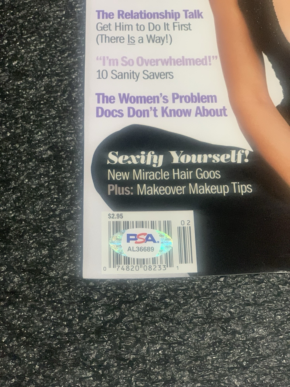 Ashley Judd Signed Magazine Cover DOUBLE JEOPARDY KISS THE GIRLS PSA JSA BAS