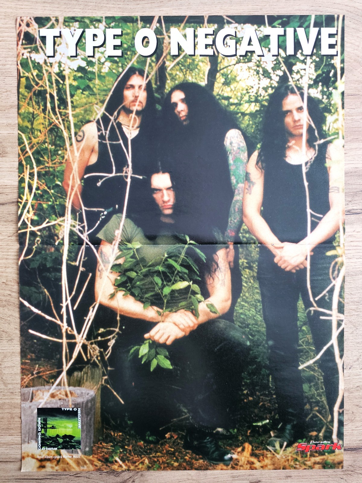 Type O Negative Poster 1999 – 12×16 in – Gothic Metal Print Wall Art