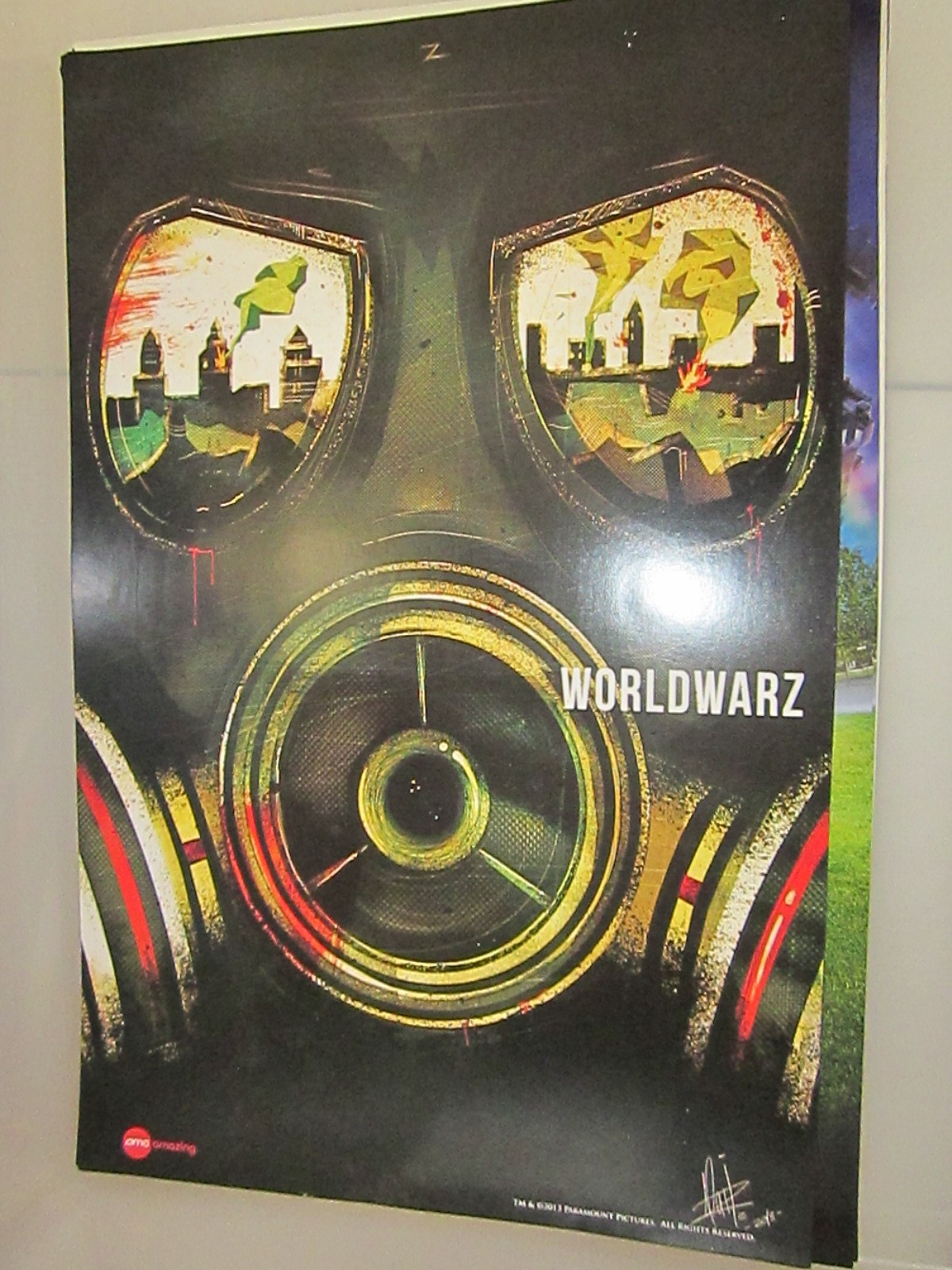 POSTER World War Z (MINI SIZE Approx. 11 X 17) Brad Pitt