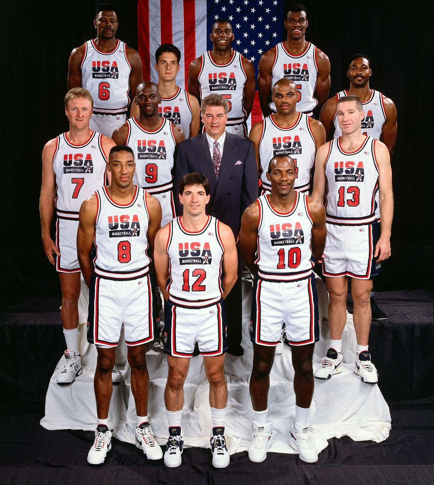 1992 Olympic Basketball Team-large 8×10 Picture Celebrity Print