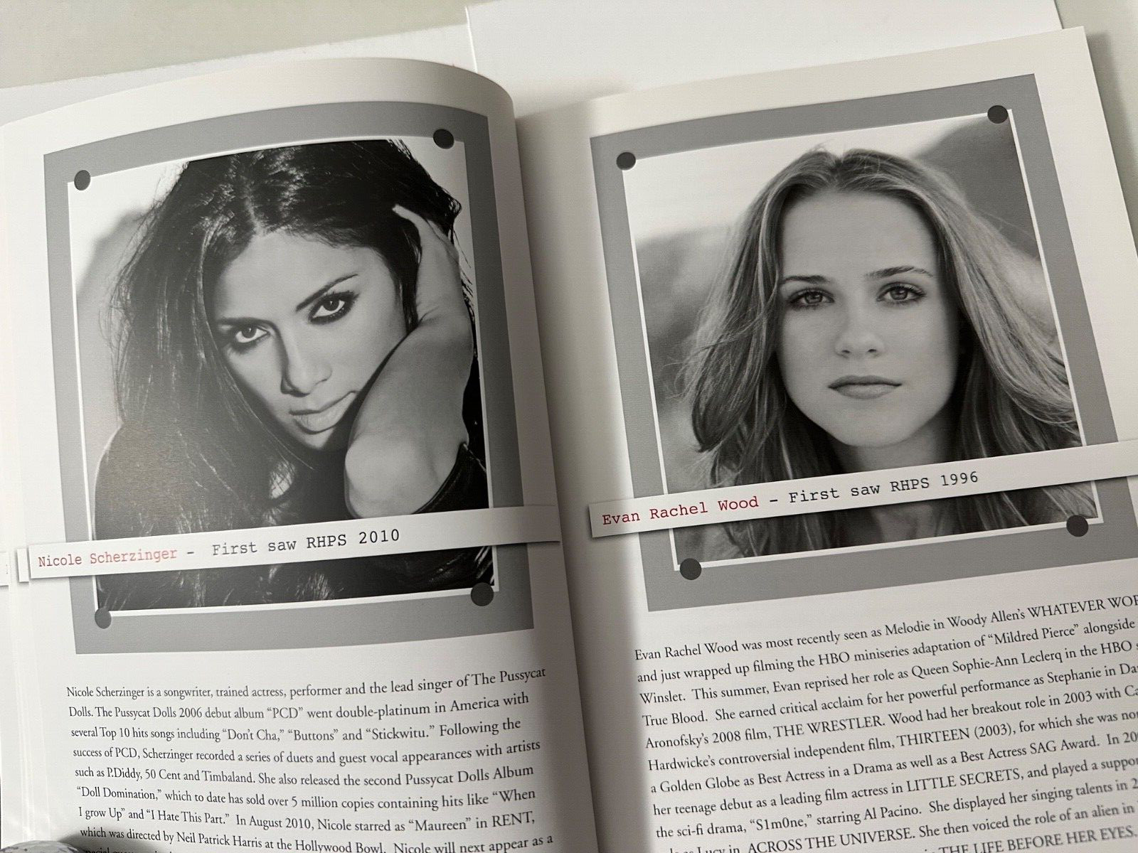 The ROCKY HORROR PICTURE SHOW Star-Studded Tribute Softcover BOOK – Oct 2010!