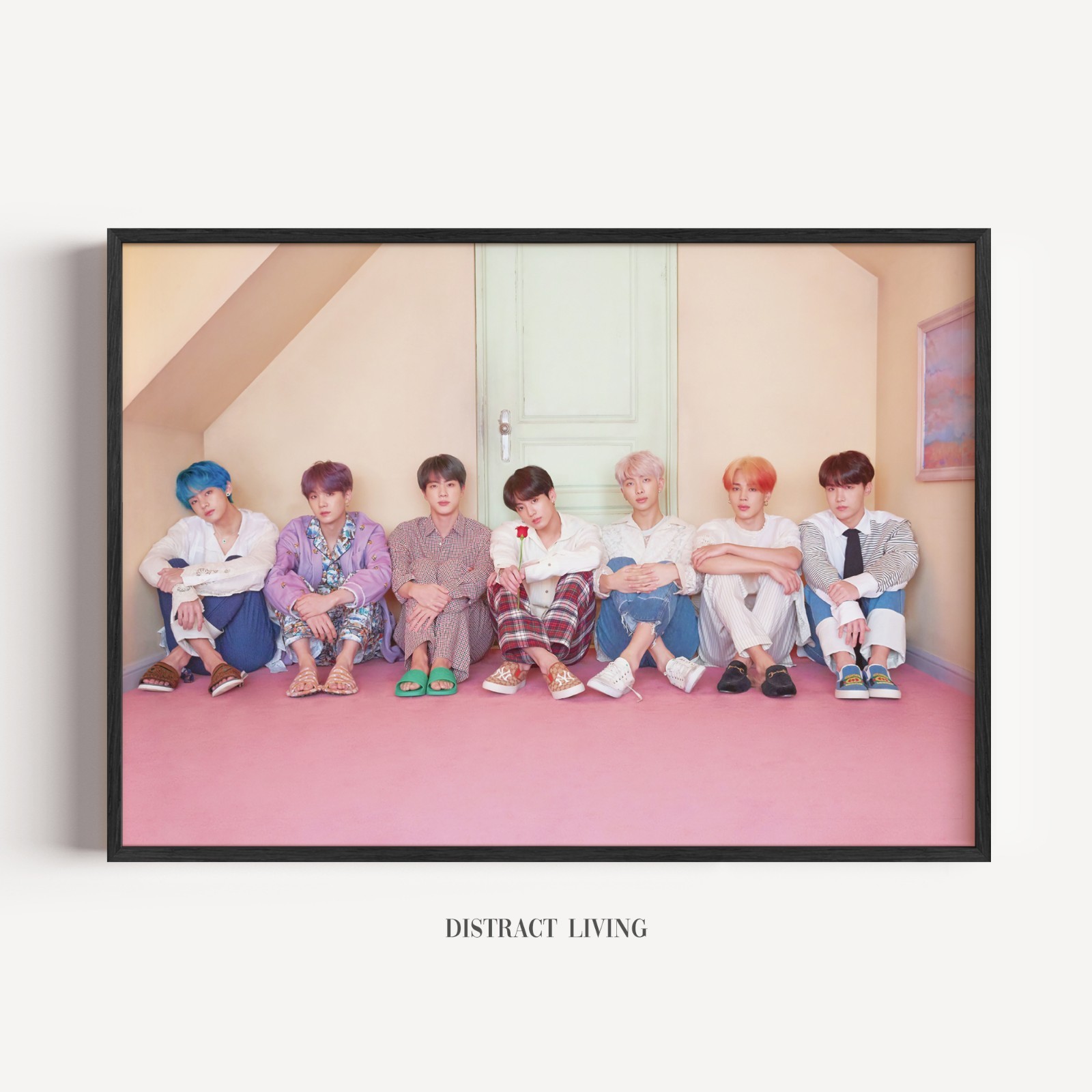 BTS Poster Kpop Wall Art Bangtan Boys Room Decor Print Gift Unframed