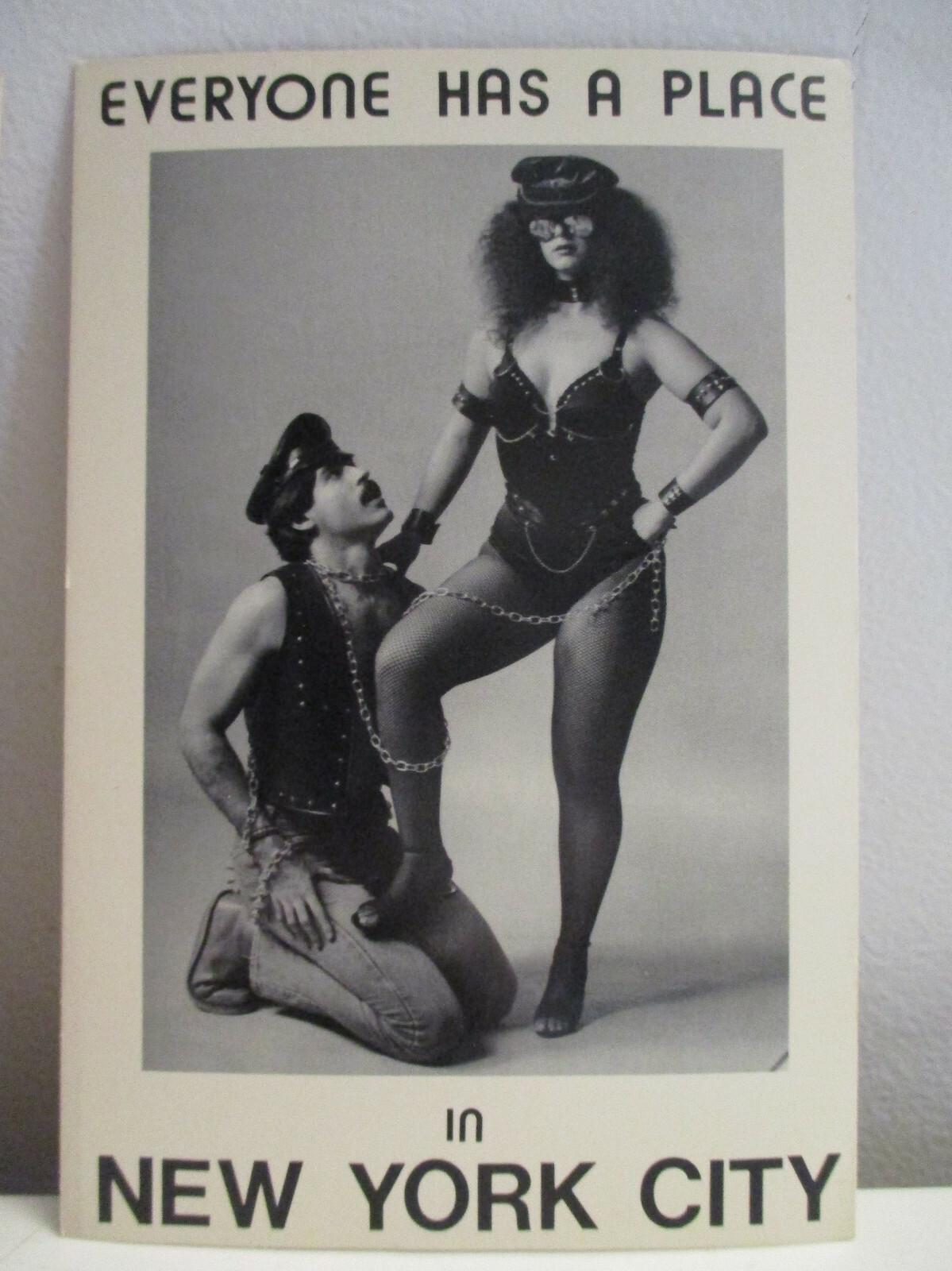 (2) Vintage 1983 NYC Postcard S&M Bondage Al Maas Michael Ian Photograph
