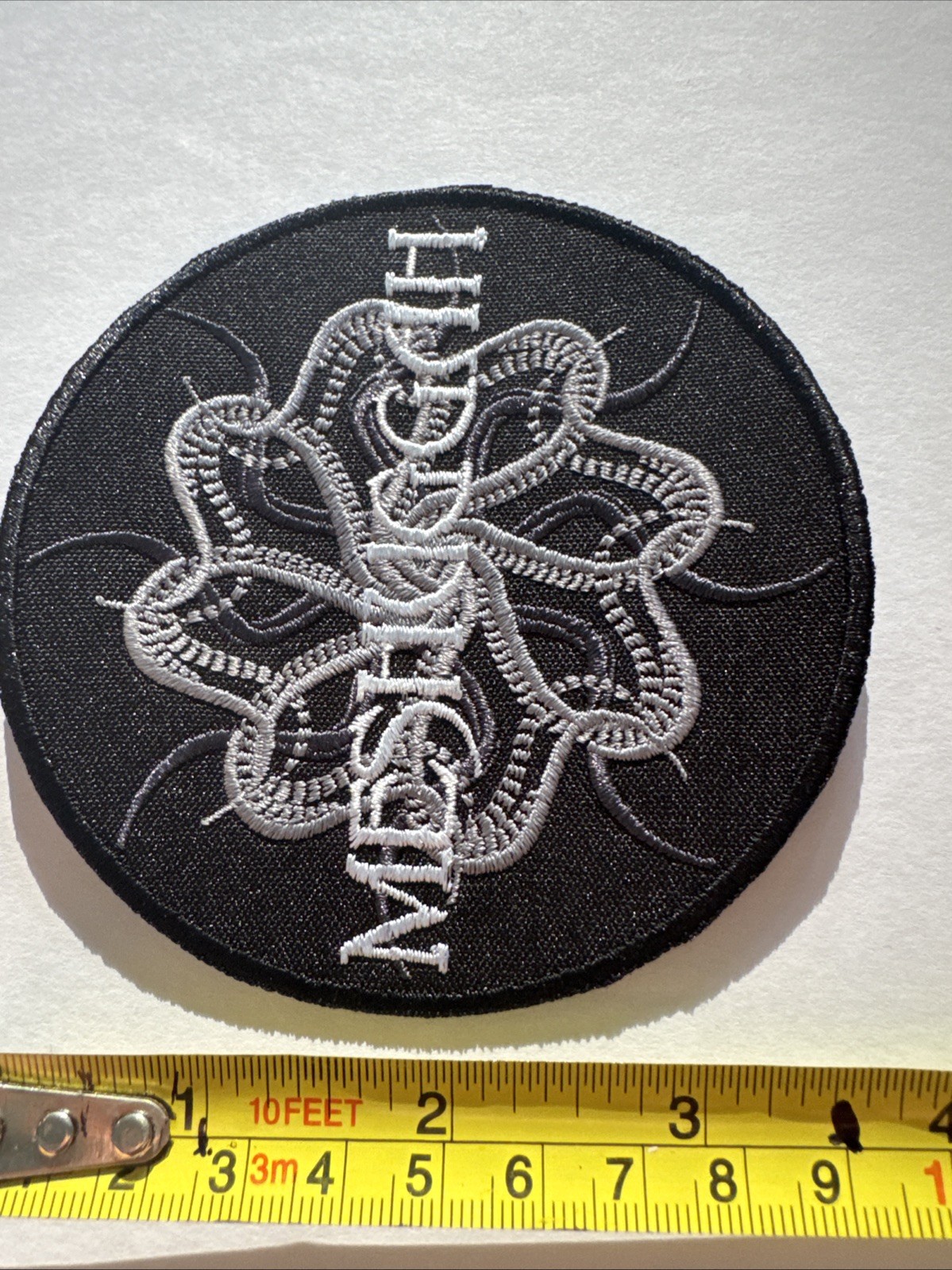 MESHUGGAH Round Logo Embroidered Patch