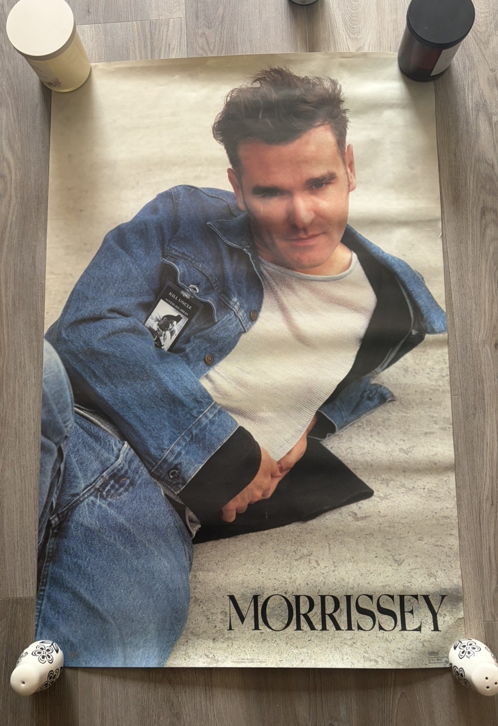 Vintage Morrissey 90s Poster The Smiths ORIGINAL