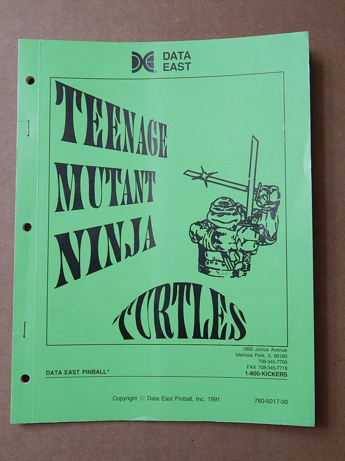 1993 Data East NOS/Prototype Tommy Pinball Translite – VERY RARE