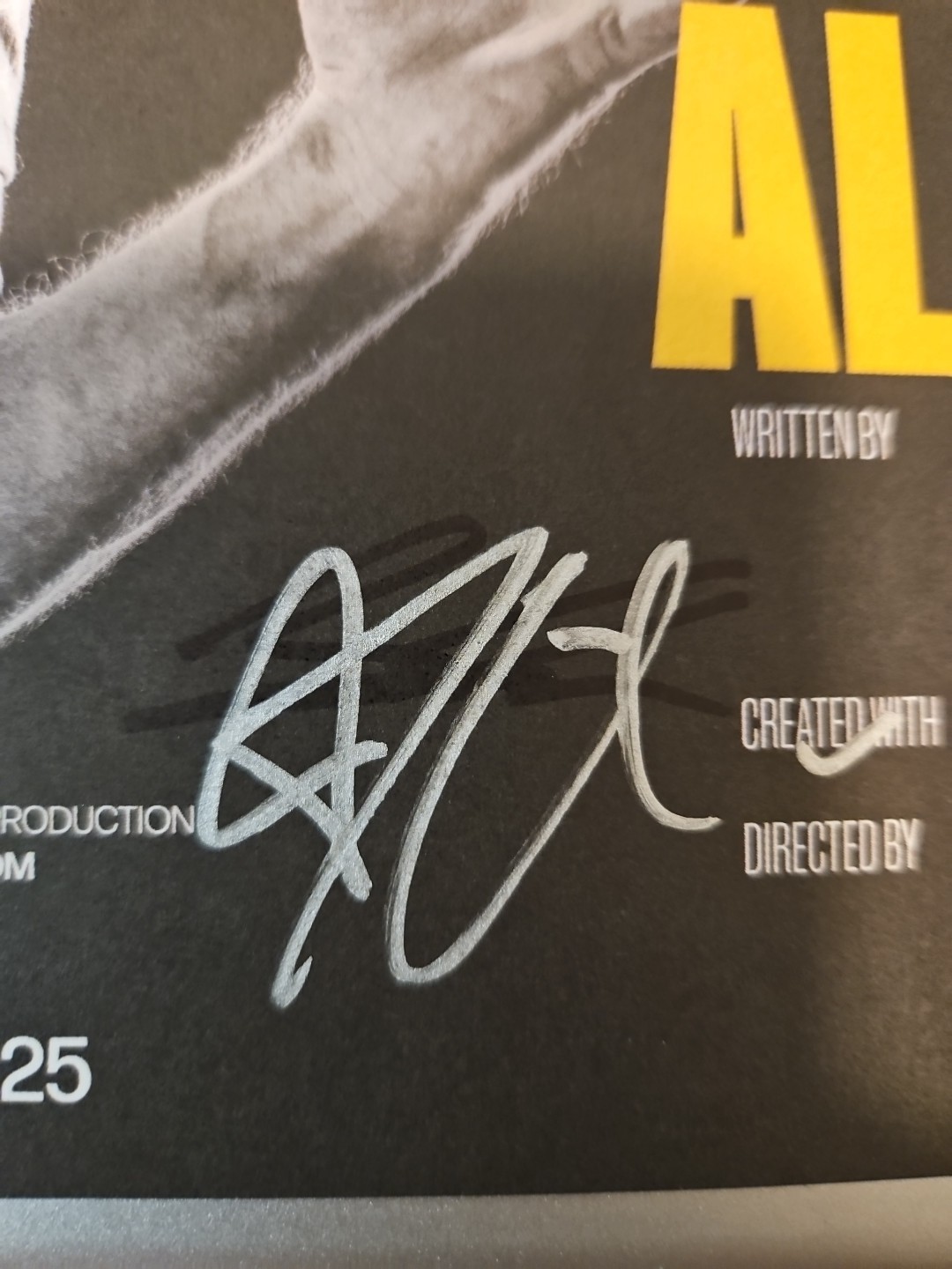 Angry Alan Program Signed By John Krasinski & Ryan Colone – Off Broadway⁸
