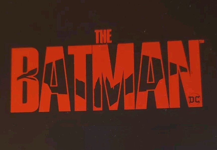 The Batman Movie Batmobile Mini Poster 2022 Exclusive Little Caesars Red Moon