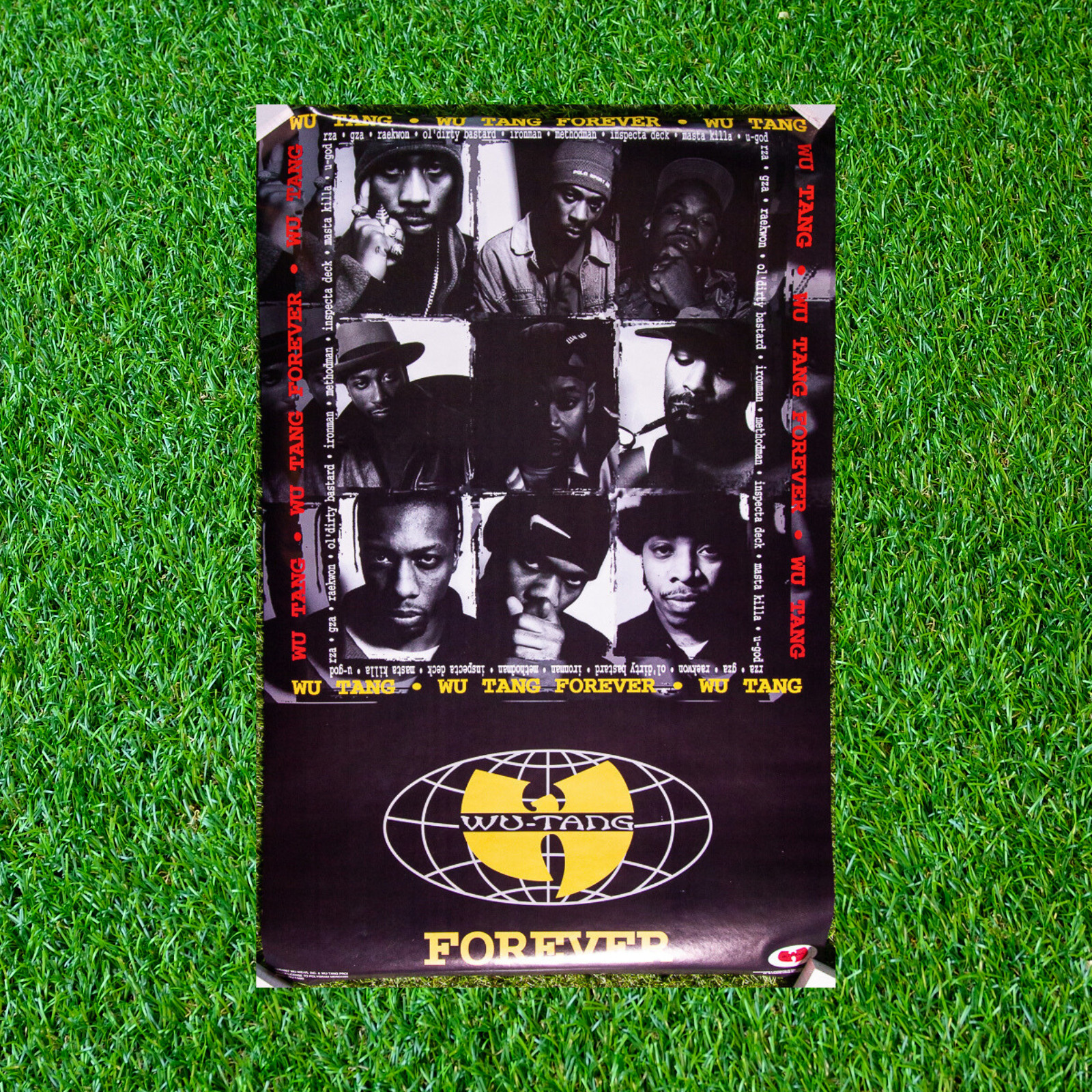 WU-TANG CLAN WU-TANG Forever Vintage 1997 22 X 34″ Rare Official Poster NOS