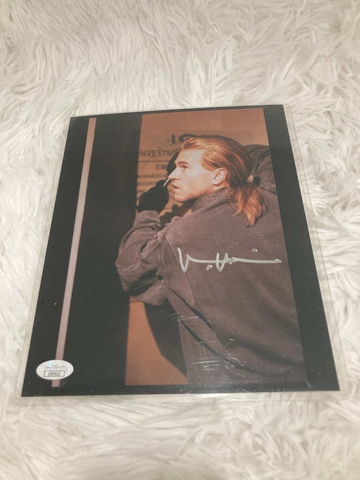 Val Kilmer Signed Heap Photo JSA Certified