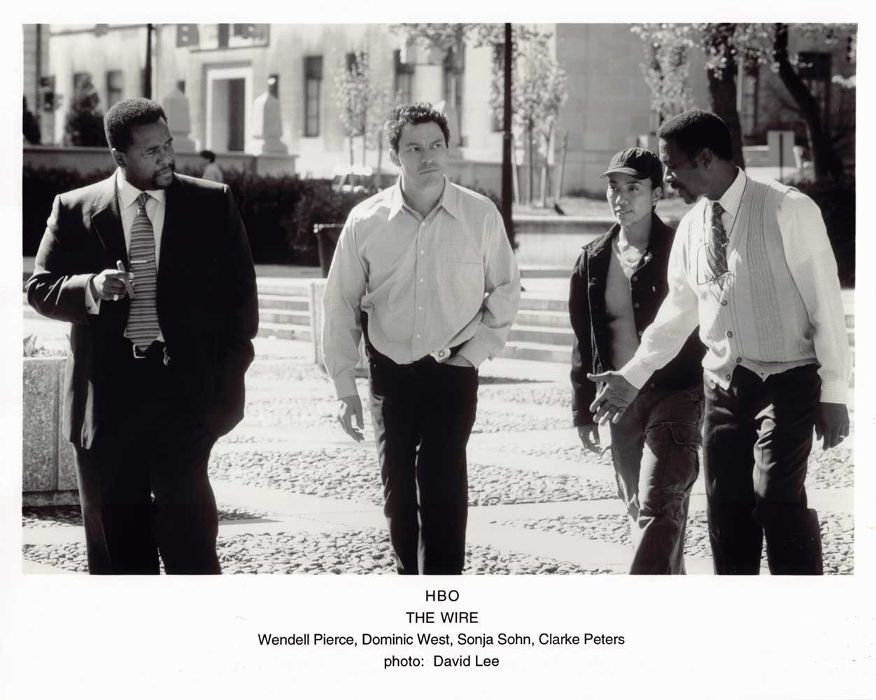 Wendell Pierce HBO’s THE WIRE Dominic West original 10×8 press photo 2001