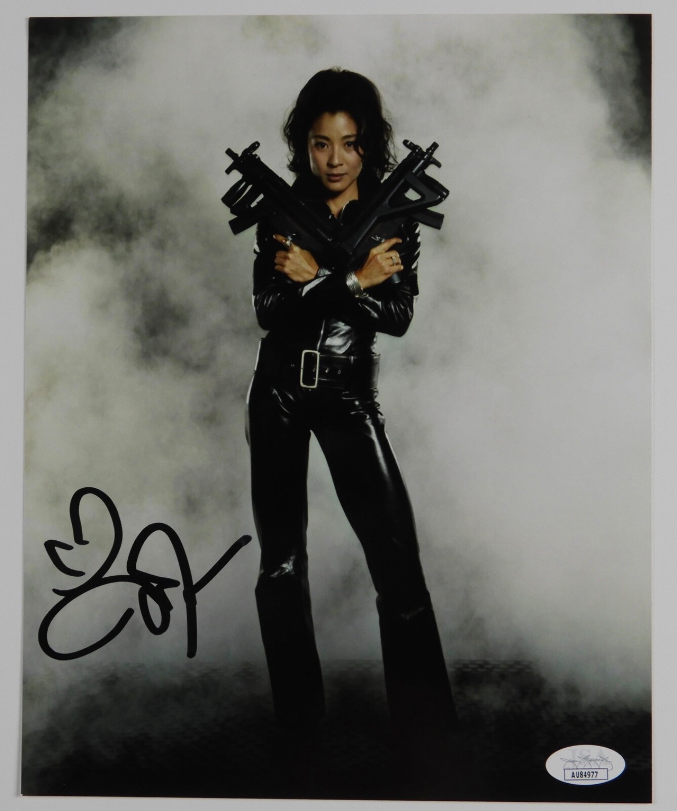 Michelle Yeoh JSA Autograph Signed 8 x 10 photo Bond Tomorrow Never Dies