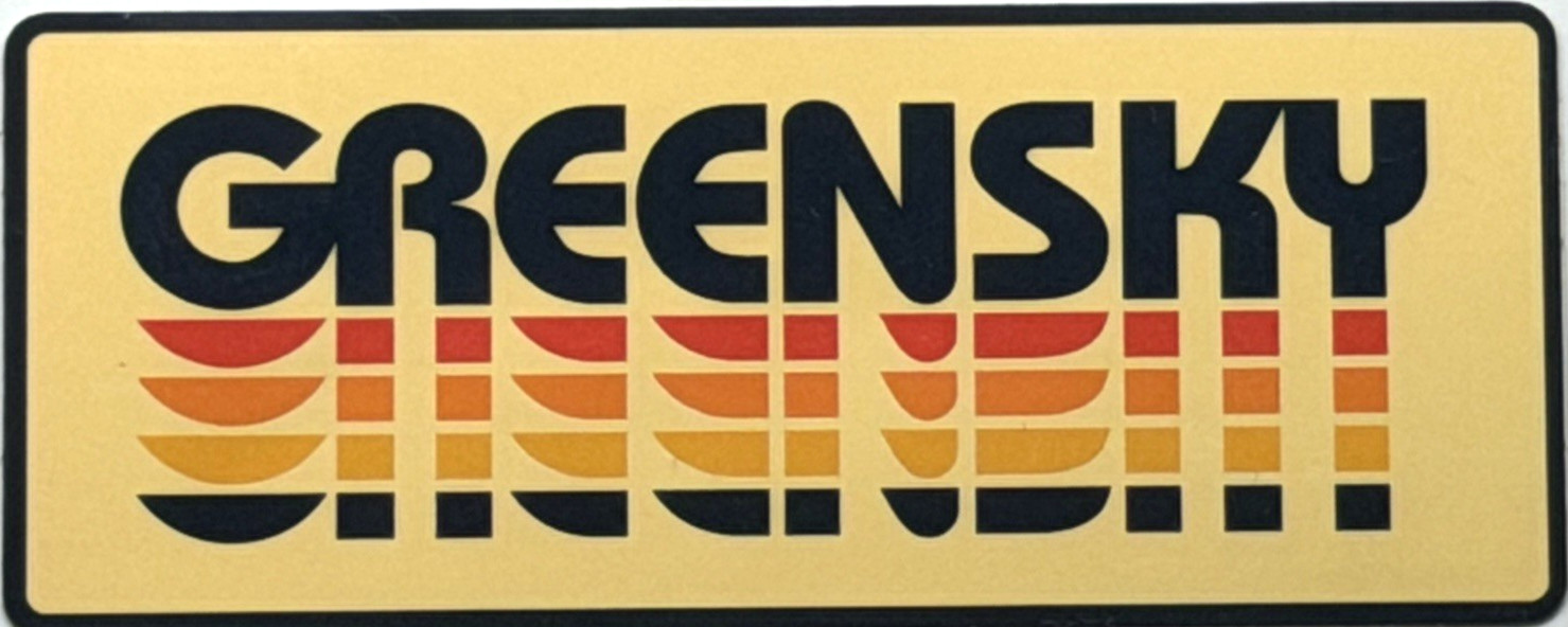 Greensky Bluegrass Phase Shift Sticker Retro Logo Jam Band Decal NEW