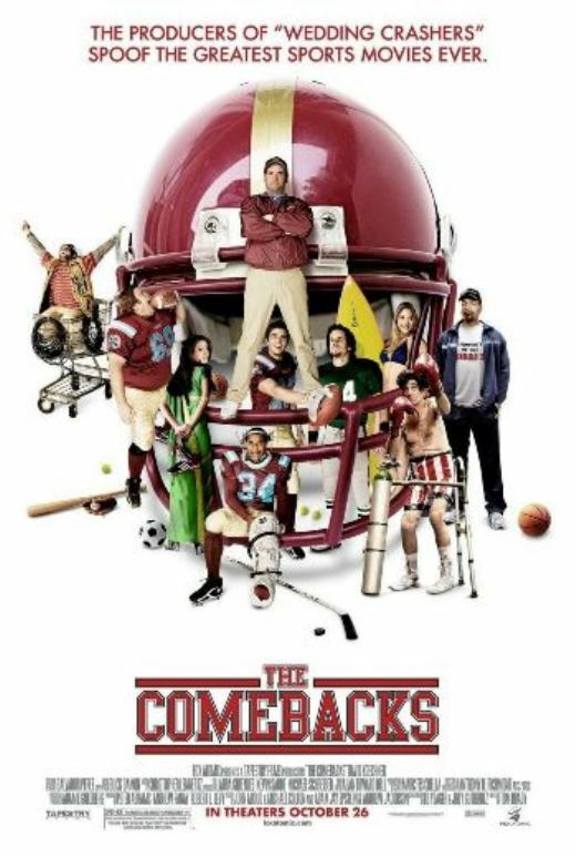 POSTER – THE COMEBACKS PROMO COMEDY MOVIE POSTER 13 X 19.5 DAVID KOECHNER