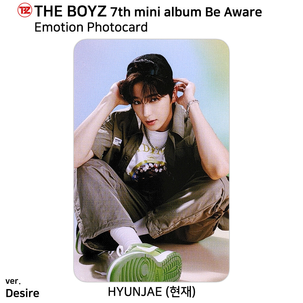 The Boyz 7th Mini Album Be Aware Photocard Photo A4 Poster Hyunjae KPOP K-POP