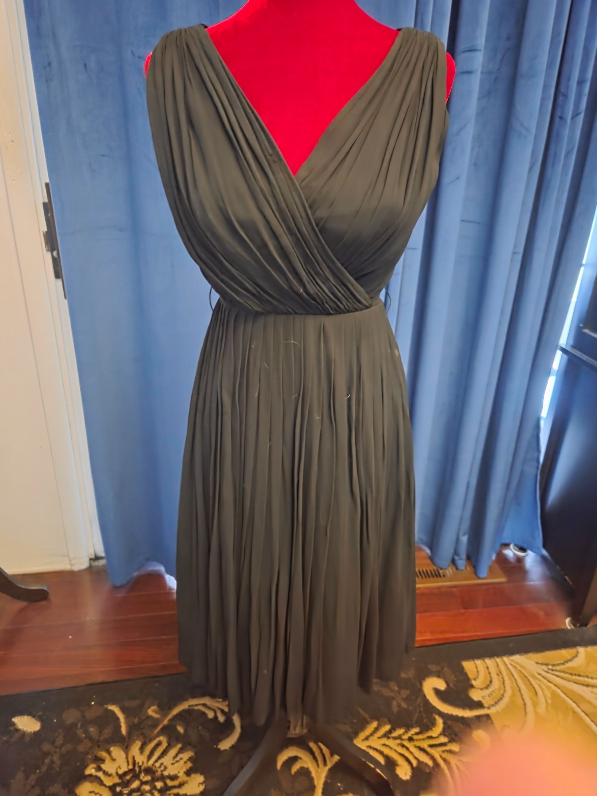 Marilyn Monroe Owned/Worn Black Wiggle Dress 36-26-36 Stylist Sydney Guilaroff