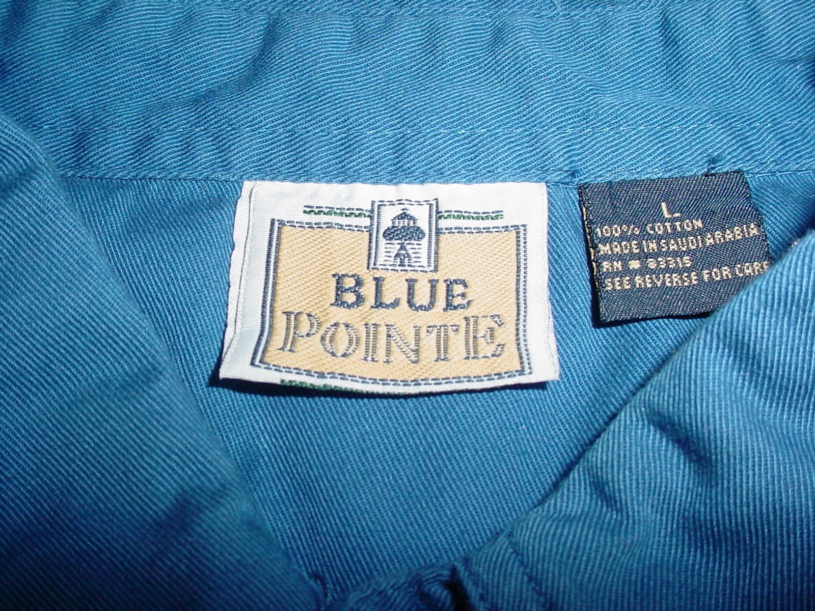 Green Day Button Down Shirt Blue Pointe Janco Tour Crew Shirt L