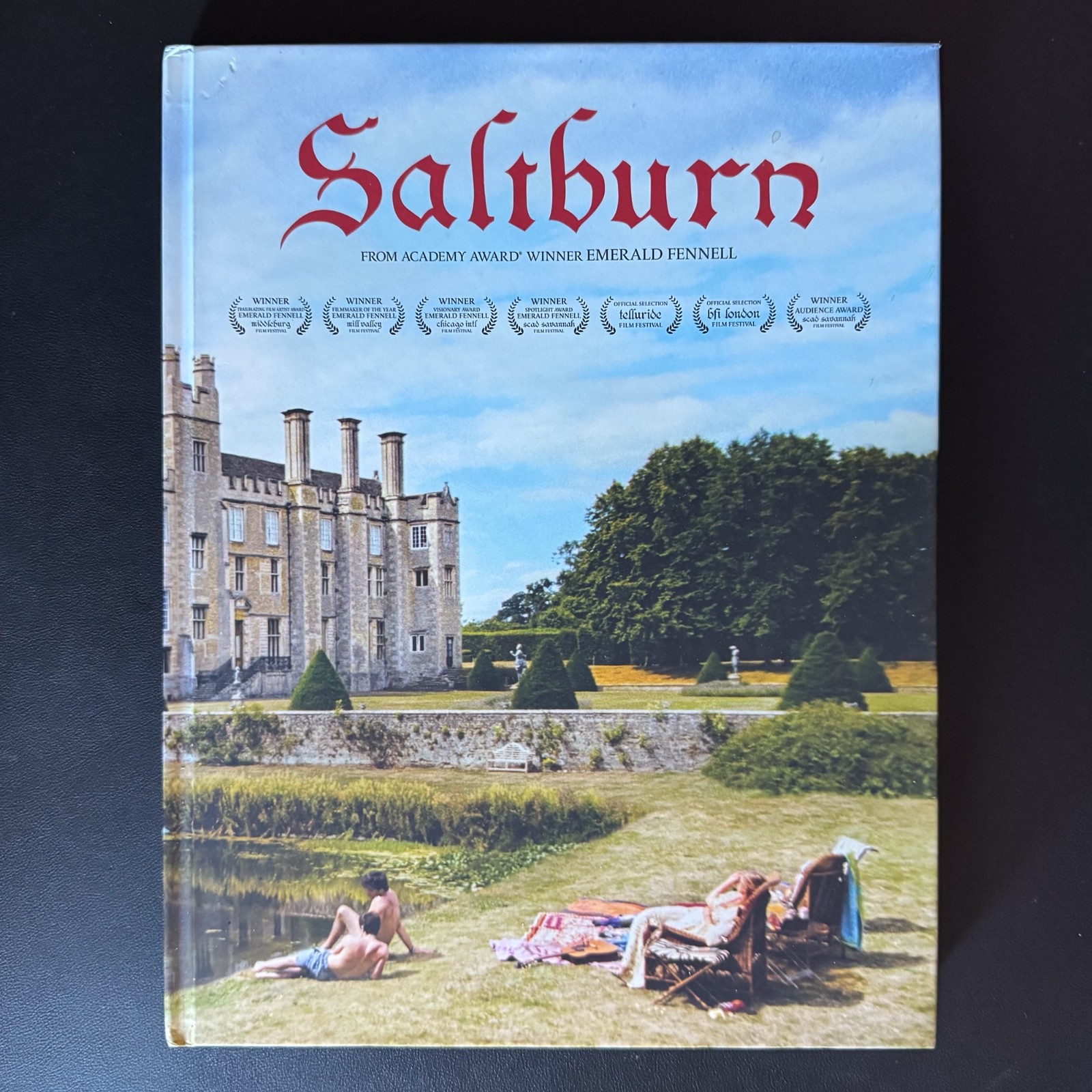 SALTBURN Screenplay Book Hardcover Emerald Fennell Promo Coffee Table Book Rare