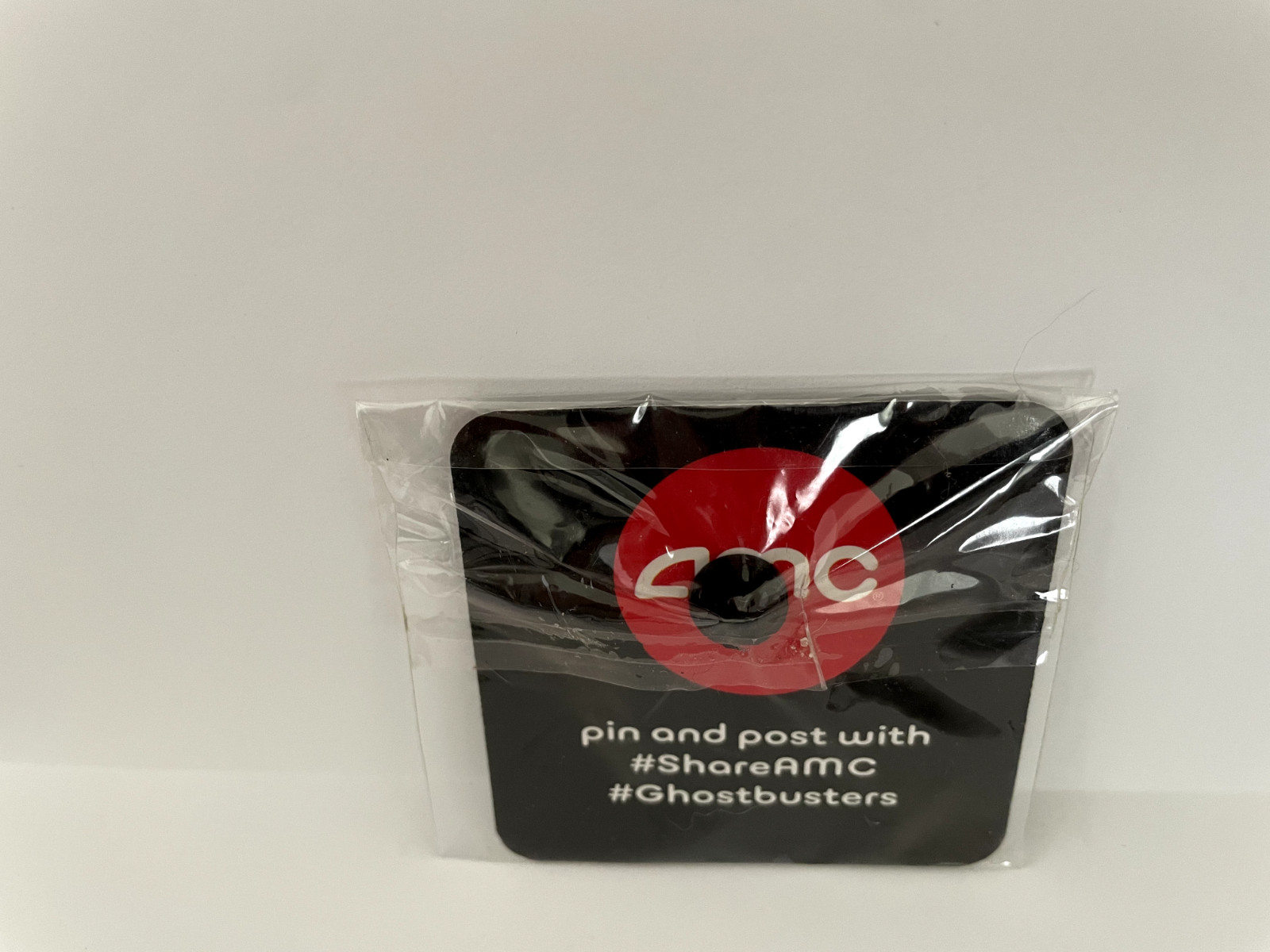 Ghostbusters metal enamel pin and Post 2016 AMC Theaters – Who You Gonna Call?