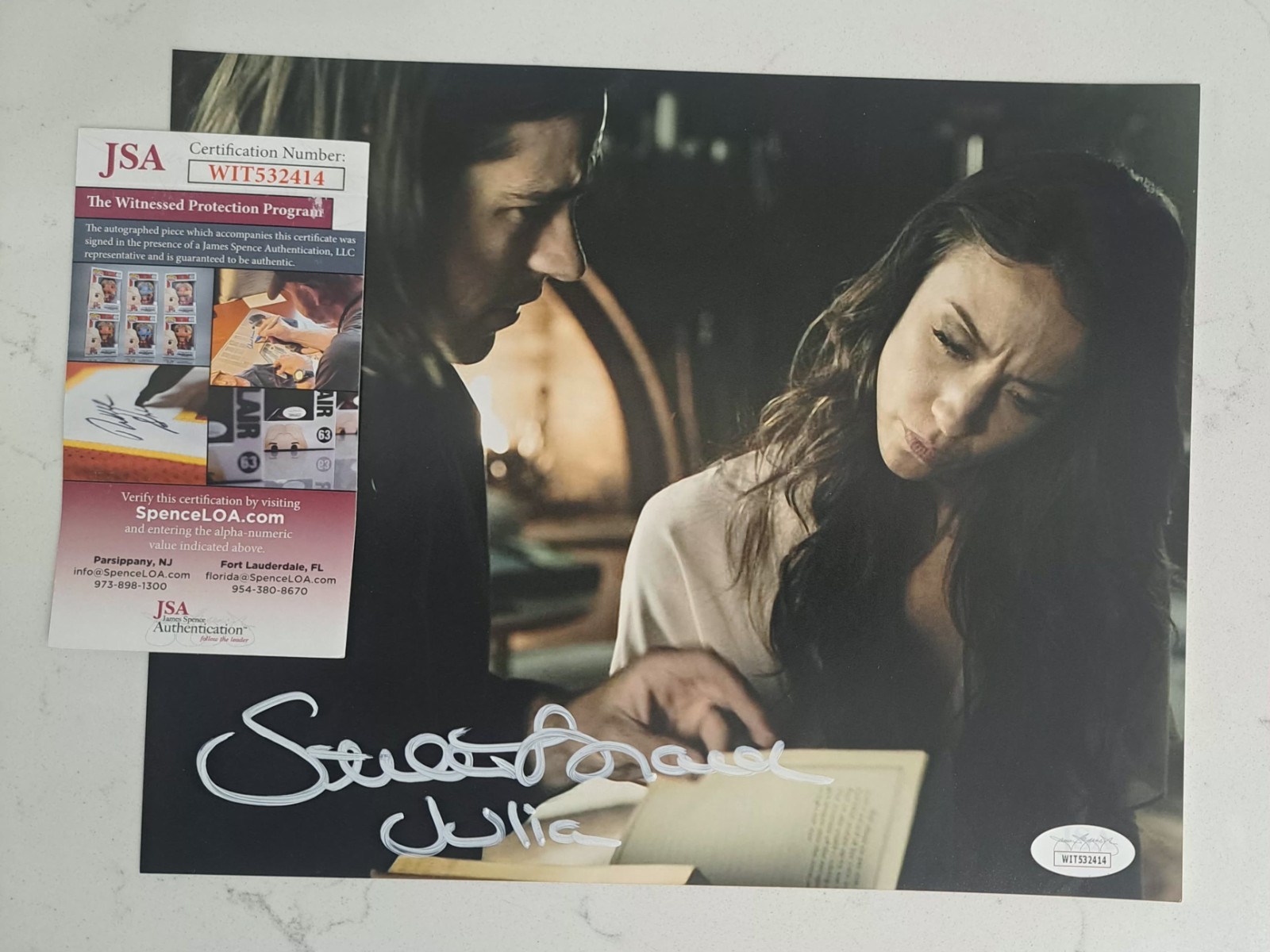 STELLA MAEVE as JULIA Signed & Inscribed The Magician 8×10 Premium Photo JSA COA