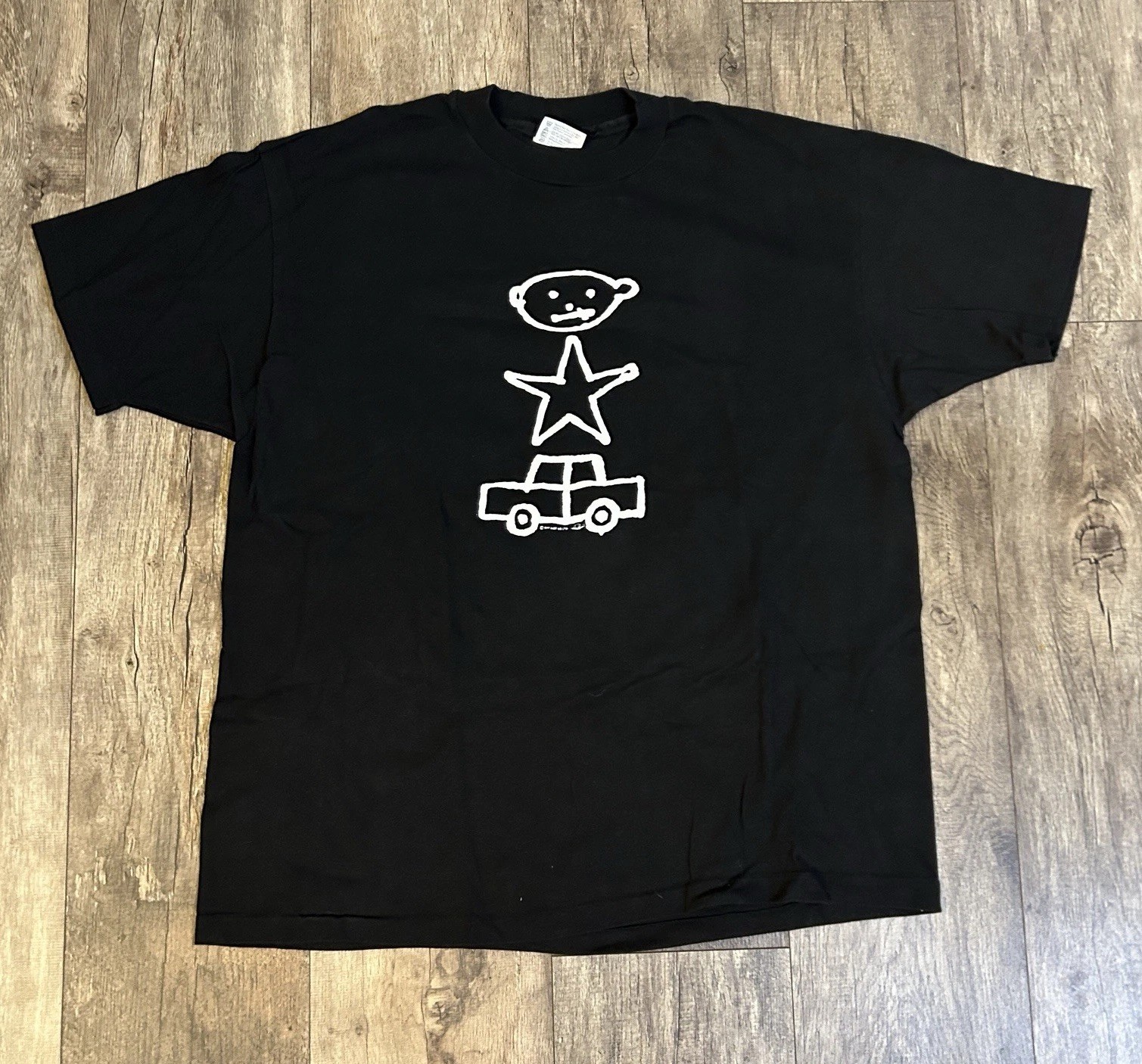 Vintage 1990 U2 Zoo TV Tour Concert Tshirt Black XL Hanes Beefy Tag Made In USA