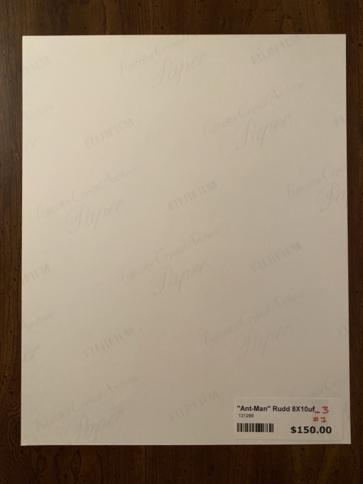 Paul Rudd Signed Autographed Photo With COA Antman And The Wasp Quantumania