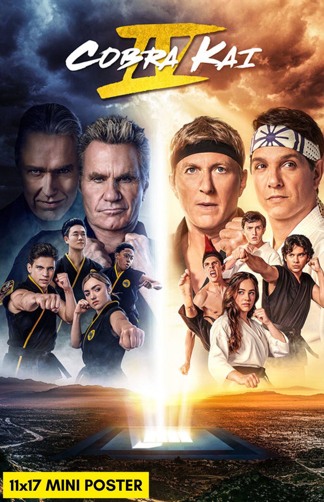 Cobra Kai IV (2018) TV Movie Poster 11×17 Karate Kid Netflix