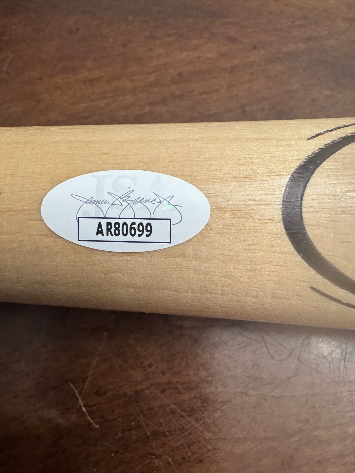 Signed Eli Roth Autographed Inglourious Basterds Baseball Bat JSA COA