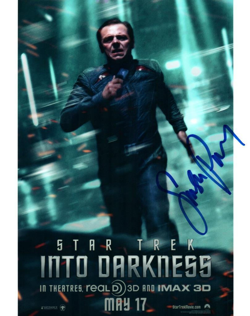 Simon Pegg Autographed 8×10 Photo Signed Picture Pic Nice + COA