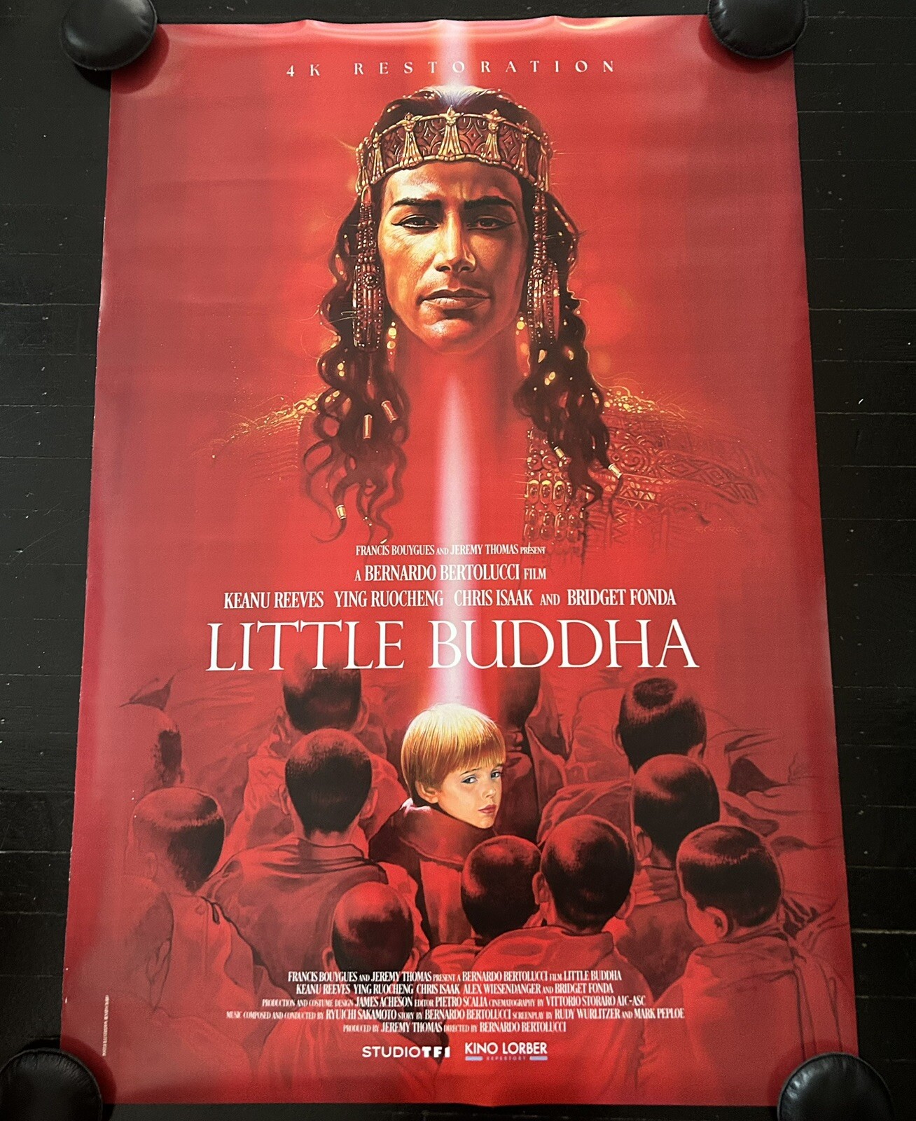 Little Buddha,1994 4K Re-Release 2025,Original,SS,OneSheet 27×40,Movie Poster,NM
