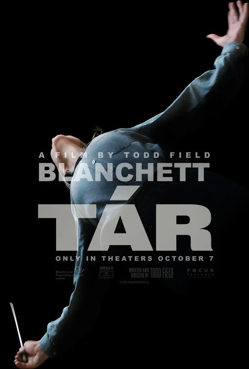 Tar 2022 Original Movie Poster Double Sided Oscar Nominee