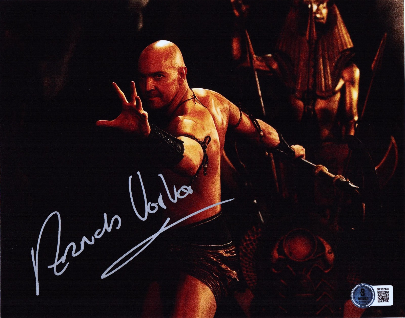 Arnold Vosloo Signed 8×10 Photo The Mummy Authentic Autograph Beckett Witness