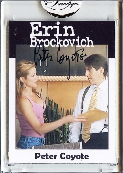 -ERIN BROCKOVICH- Peter Coyote Signed/Autograph/Auto Certified Movie Card
