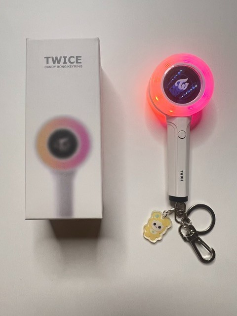 TWICE Mini Light Stick Keychain Multi-Color LED