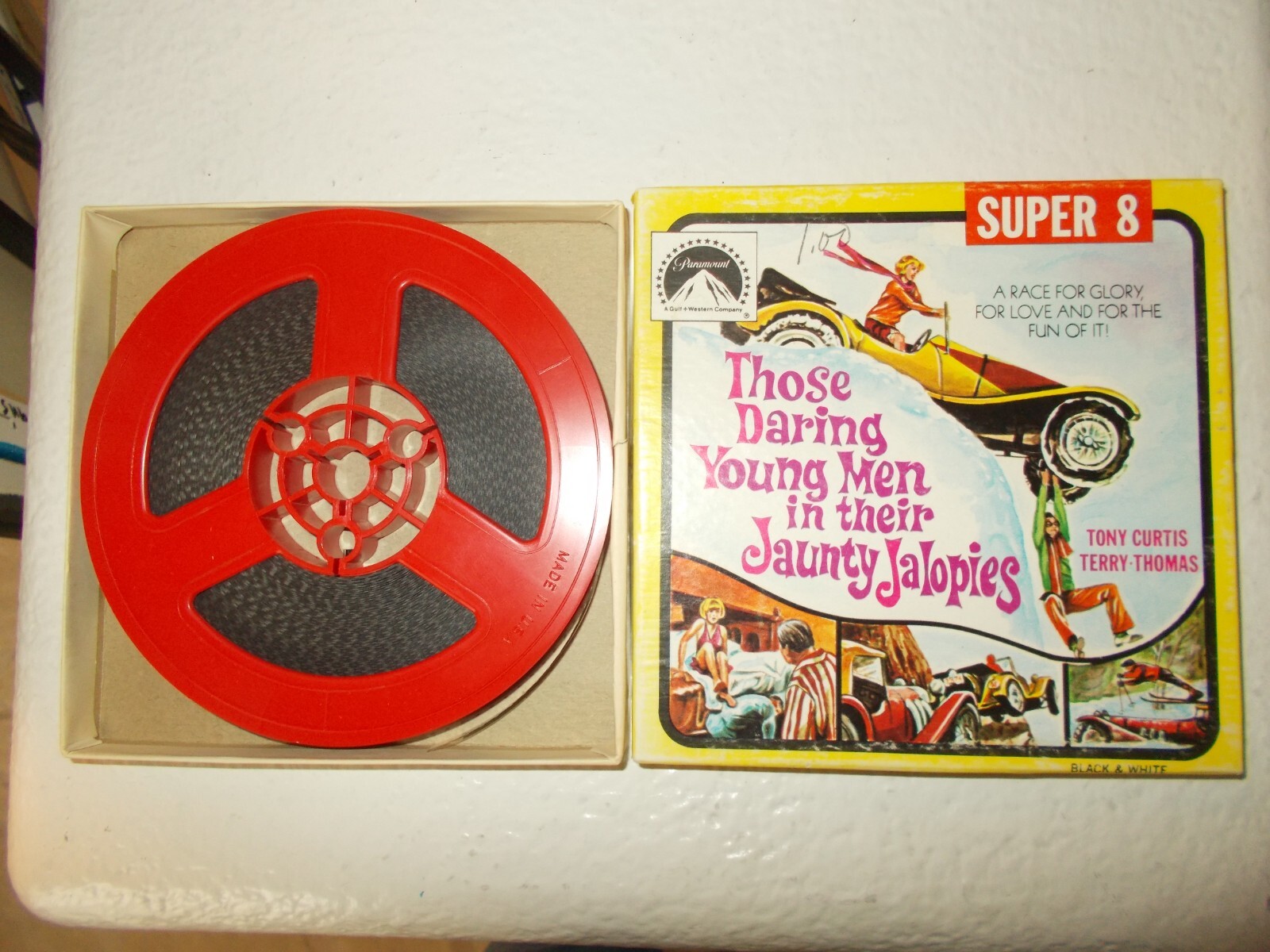 THOES DARING YOUNG MEN IN THEIR JAUNTY JALOPIES SUPER 8 BLK&WHT IN BOX SILENT