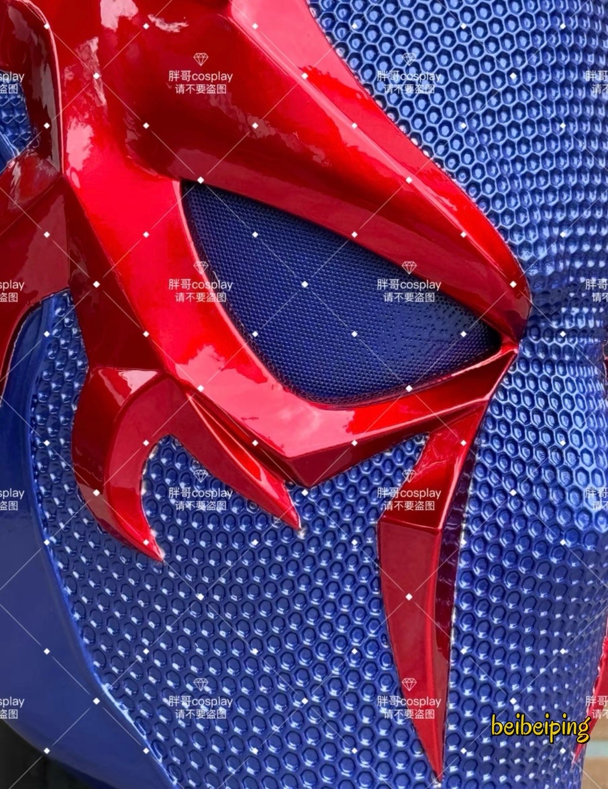 Marvels Spider-man 2099 1:1 Wearable FRP Helmet Mask Halloween Cosplay Prop Gift