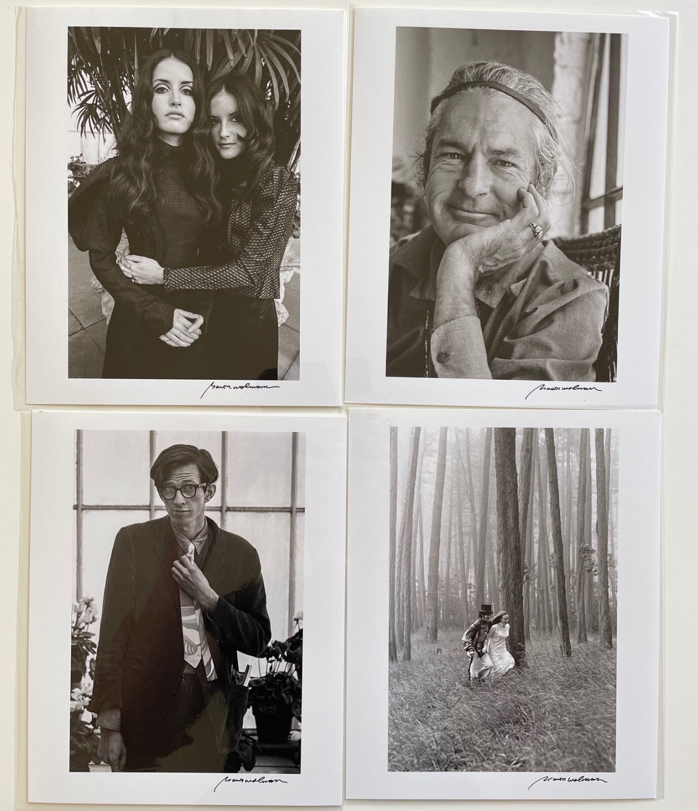 Baron Wolman signed photo lot Timothy Leary Robert R. Crumb Rolling Stone Rags