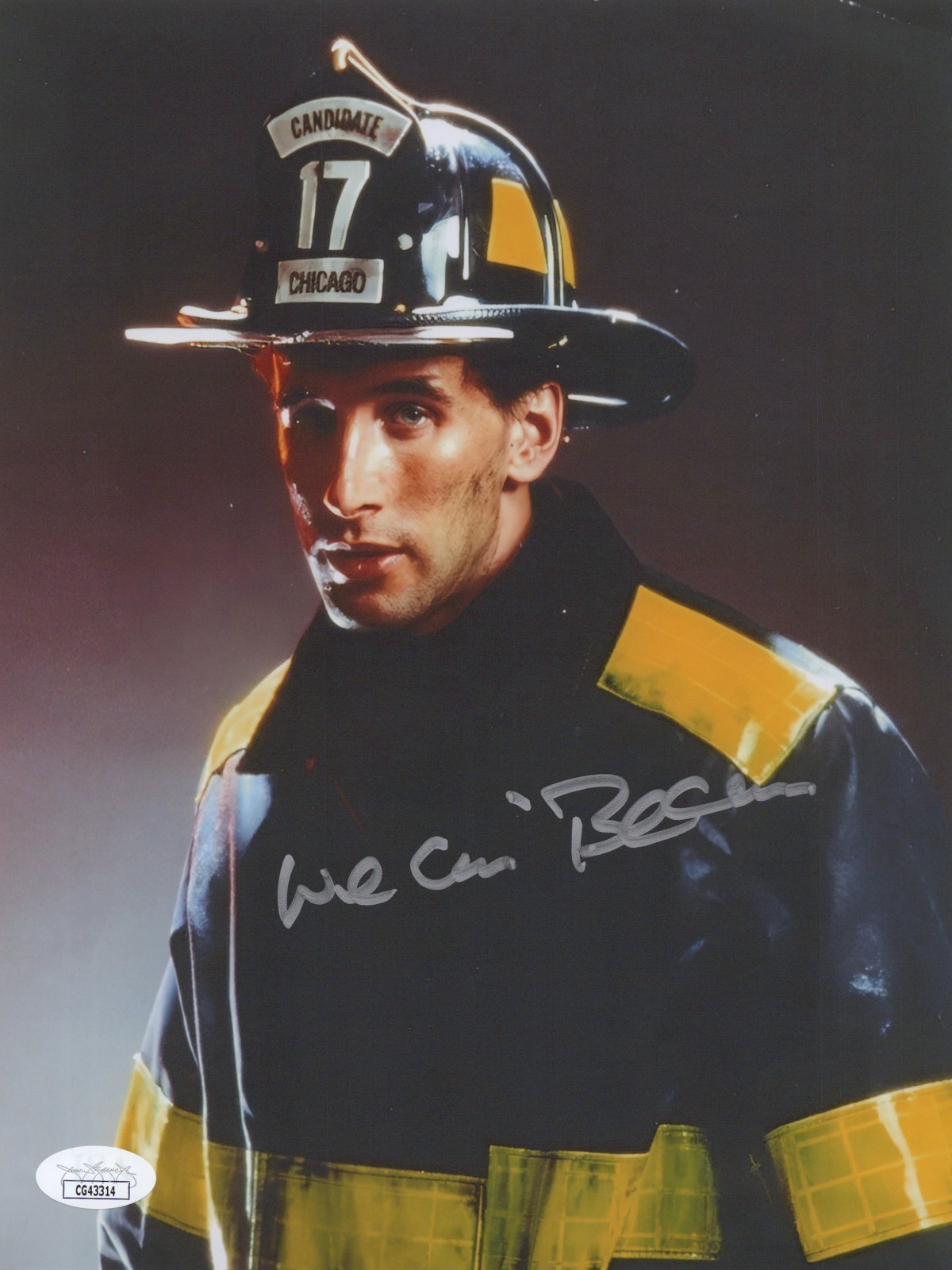 BILLY BALDWIN Signed 8×10 Authentic BACK DRAFT Photo BRIAN Autograph JSA COA