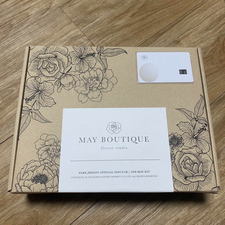 Wanna One Park Jihoon 2nd Official Membership Fan Club Kit Park Ji Hoon May